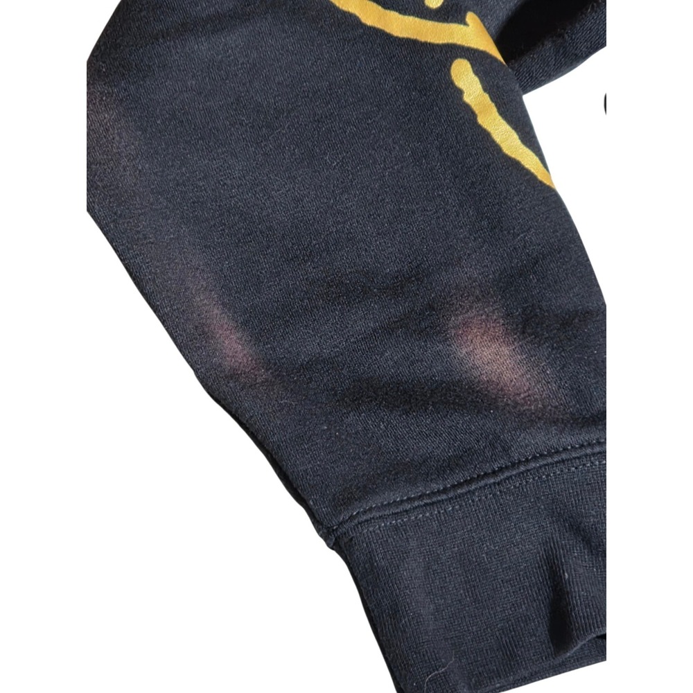 Ed Hardy Don Ed Hardy Zip Hoodie Love Kills Slowly Skull Graphic Black 1X - Picture 3 of 8